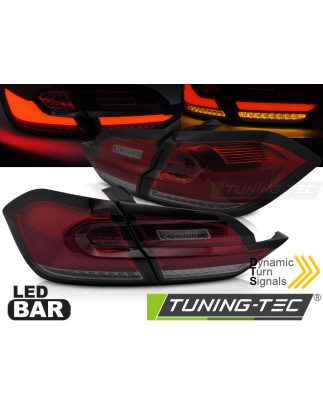 Fanali Posteriori LED Rosso Fumé per Ford Fiesta Mk8 2017-2021 (Cod. TT-LDFO77)