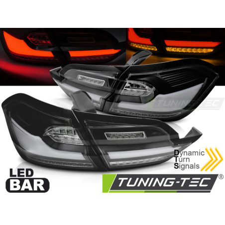 Fanali Posteriori LED Nero per Ford Fiesta Mk8 2017-2021 (Cod. TT-LDFO75)