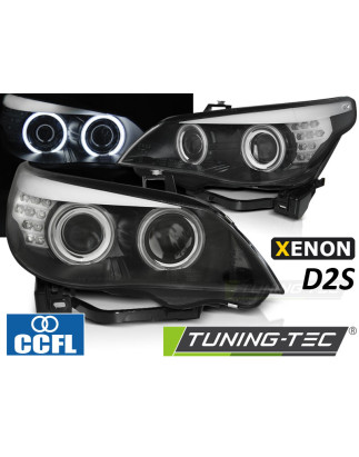 Fari Anteriori Angel Eyes per BMW E60/E61 2003-2004 (Cod. TT-LPBMO9)