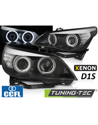 Fari Anteriori Angel Eyes per BMW E60/E61 2005-2007 (Cod. TT-LPBMP1)