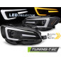 Fari Anteriori Luci Diurne DRL LED Nero per Subaru Wrx 2014-2022 (Cod. TT-LPSU16)