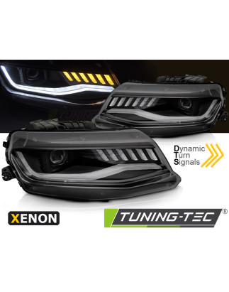 Fanali Posteriori Nero per Chevrolet Camaro Hid Seq 2016-2018 (Cod. TT-LPCT14)