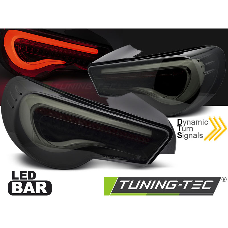 Fanali Posteriori LED Nero per Toyota Gt86 Seq 2012-2021 (Cod. TT-LDTO39)