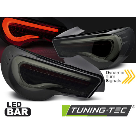 Fanali Posteriori LED Nero per Toyota Gt86 Seq 2012-2021 (Cod. TT-LDTO39)