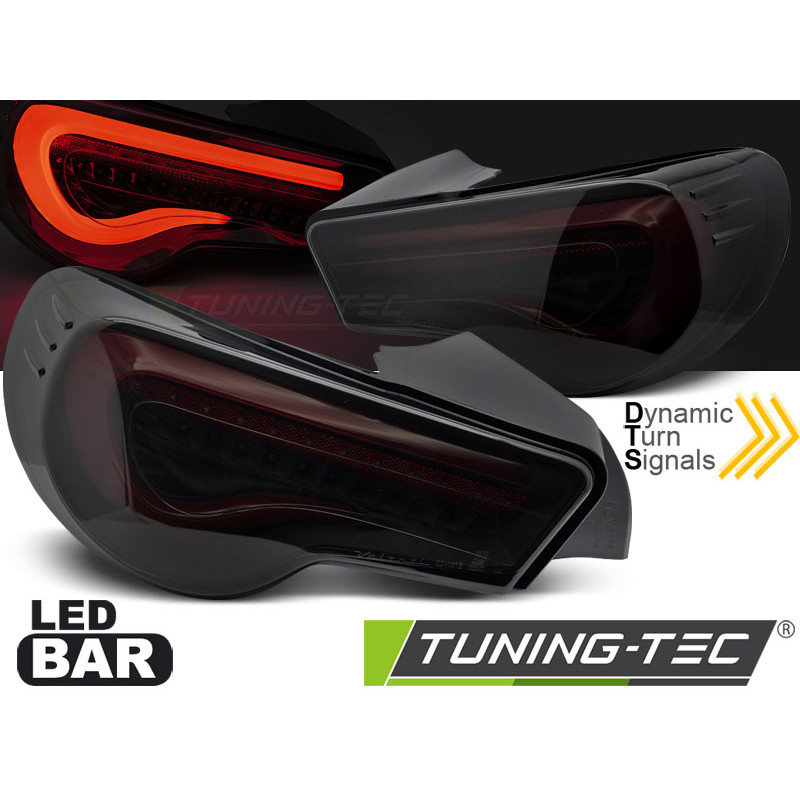 Fanali Posteriori LED Nero per Toyota Gt86 Seq 2012-2021 (Cod. TT-LDTO40)