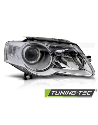 Fari Anteriori Cromato per Volkswagen Passat B6 3C 03/2005-2010 (Cod. TT-FVW03R)