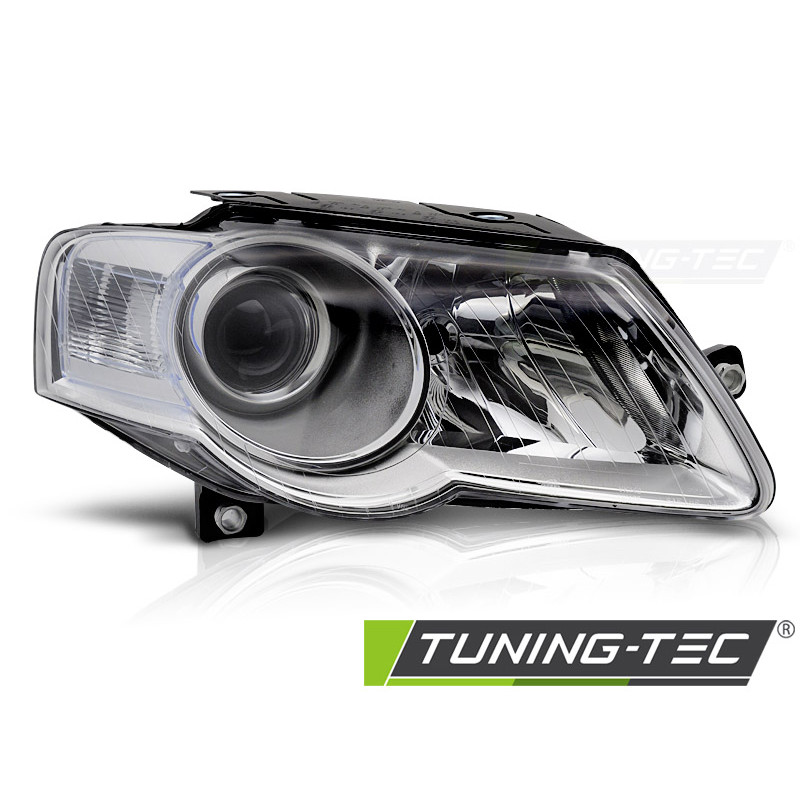 Fari Anteriori Cromato per Volkswagen Passat B6 3C 03/2005-2010 (Cod. TT-FVW03R)