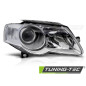 Fari Anteriori Cromato per Volkswagen Passat B6 3C 03/2005-2010 (Cod. TT-FVW03R)
