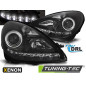 Fari Anteriori Luci Diurne DRL Nero per Mercedes-Benz R171 Slk 2004-2011 (Cod. TT-LPMEE5)