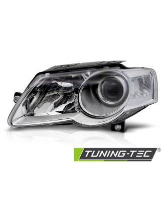 Fari Anteriori Cromato per Volkswagen Passat B6 3C 03/2005-2010 (Cod. TT-FVW03L)
