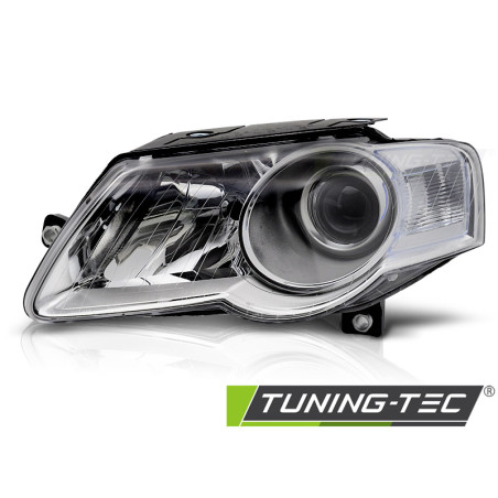 Fari Anteriori Cromato per Volkswagen Passat B6 3C 03/2005-2010 (Cod. TT-FVW03L)
