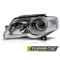 Fari Anteriori Cromato per Volkswagen Passat B6 3C 03/2005-2010 (Cod. TT-FVW03L)