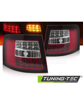 Fanali Posteriori LED Rosso/bianco per Audi A6 Avant 05/1997-05/2004 (Cod. TT-LDAUI9)
