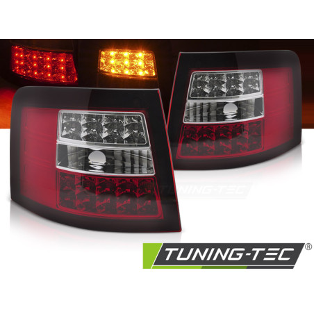 Fanali Posteriori LED Rosso/bianco per Audi A6 Avant 05/1997-05/2004 (Cod. TT-LDAUI9)