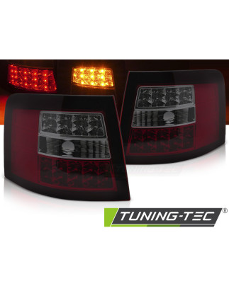 Fanali Posteriori LED Rosso Fumé per Audi A6 Avant 05/1997-05/2004 (Cod. TT-LDAUJ0)