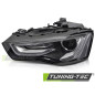 Fari Anteriori Nero per Audi A5 2011-2012 (Cod. TT-FAU16L)