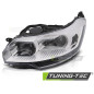 Fari Anteriori Cromato per Citroën C5 2008-2010 (Cod. TT-FCI11L)