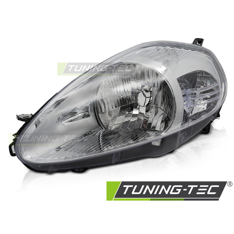 Fari Anteriori Cromato per Fiat Grande Punto 2005-2008 (Cod. TT-FFI03L)