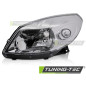 Fari Anteriori Cromato per Dacia Sandero 2008-2012 (Cod. TT-FDA03L)