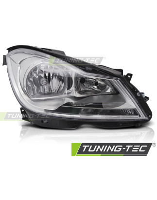 Fari Anteriori Cromato per Mercedes-Benz W204 2011-2014 (Cod. TT-FME04R)