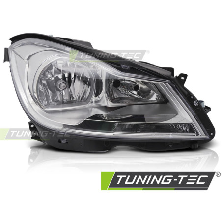 Fari Anteriori Cromato per Mercedes-Benz W204 2011-2014 (Cod. TT-FME04R)