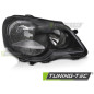 Fari Anteriori Nero per Volkswagen Polo 9N3 2005-2009 (Cod. TT-FVW04R)