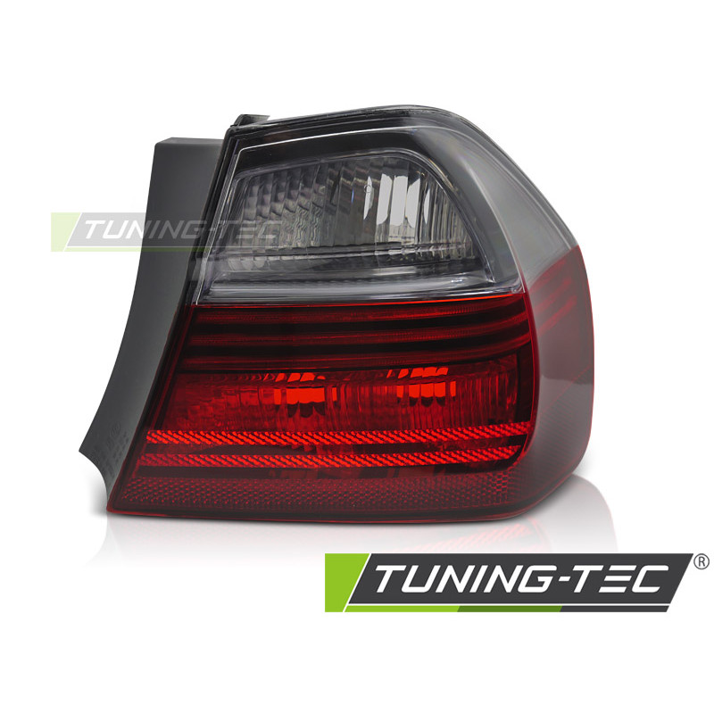 Fanali Posteriori Rosso Fumé per BMW Serie 3 E90 2005-2008 (Cod. TT-RBM05R)
