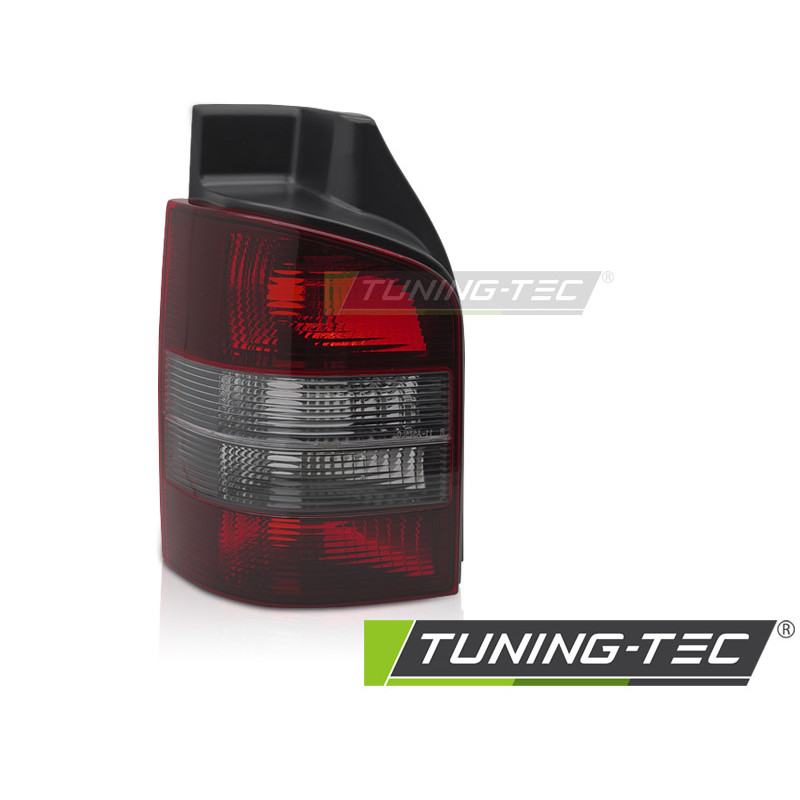 Fanali Posteriori Rosso Fumé per Volkswagen T5 2003-2009 (Cod. TT-RVW01L)