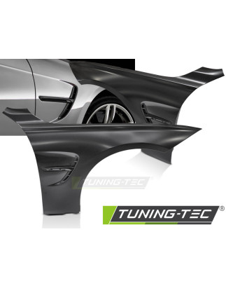 Set parafanghi Nero per BMW Serie 4 F32 F33 F36 2013-2019 (Cod. TT-BPBM05)