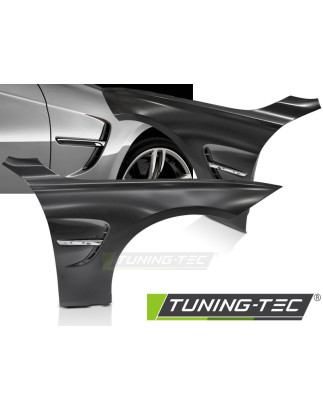 Set parafanghi Cromato per BMW Serie 4 F32 F33 F36 2013-2019 (Cod. TT-BPBM06)