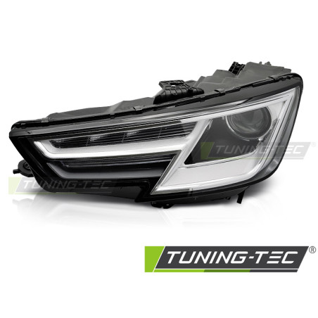 Fari Anteriori Nero per Audi A4 B9 2015-2019 (Cod. TT-FAU15L)