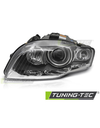Fari Anteriori Cromato per Audi A4 B7 2004-2008 (Cod. TT-FAU11L)
