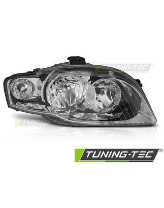 Fari Anteriori Cromato per Audi A4 B7 2004-2008 (Cod. TT-FAU10R)