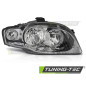 Fari Anteriori Cromato per Audi A4 B7 2004-2008 (Cod. TT-FAU10R)