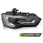 Fari Anteriori Nero per Audi A5 2012-2016 (Cod. TT-FAU17R)