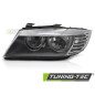 Fari Anteriori Nero per BMW E90 E91 Lci 2009-2011 (Cod. TT-FBM05L)