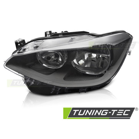 Fari Anteriori Nero per BMW Serie 1 F20 F21 2011-2014 (Cod. TT-FBM06L)