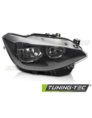Fari Anteriori Nero per BMW Serie 1 F20 F21 2011-2014 (Cod. TT-FBM06R)