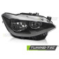 Fari Anteriori Nero per BMW Serie 1 F20 F21 2011-2014 (Cod. TT-FBM06R)