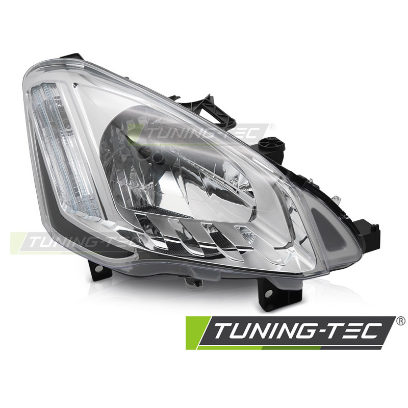 Fari Anteriori Cromato per Citroën Berlingo 2012-2018 (Cod. TT-FCI04R)