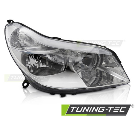 Fari Anteriori Cromato per Citroën C5 2004-2008 (Cod. TT-FCI10R)