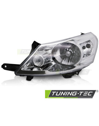 Fari Anteriori Cromato per Citroën Jumpy Peugeot Expert Fiat Scudo 2007-2016 (Cod. TT-FCI13L)