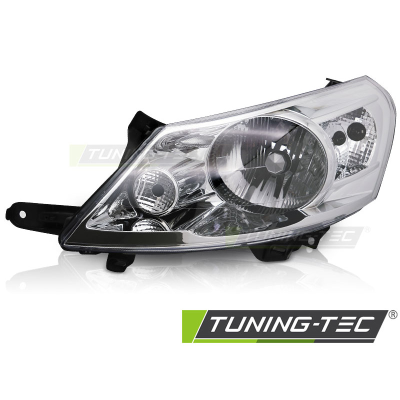 Fari Anteriori Cromato per Citroën Jumpy Peugeot Expert Fiat Scudo 2007-2016 (Cod. TT-FCI13L) Fari Anteriori Cromato per Citroën Jumpy Peugeot Expert Fiat Scudo 2007-2016 (Cod. TT-FCI13L)