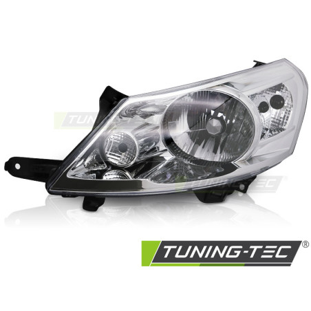 Fari Anteriori Cromato per Citroën Jumpy Peugeot Expert Fiat Scudo 2007-2016 (Cod. TT-FCI13L)
