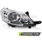 Fari Anteriori Cromato per Citroën Jumpy Peugeot Expert Fiat Scudo 2007-2016 (Cod. TT-FCI13R)