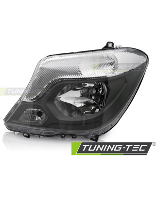Fari Anteriori Nero per Mercedes-Benz Sprinter W906 2013-2018 (Cod. TT-FME12L)