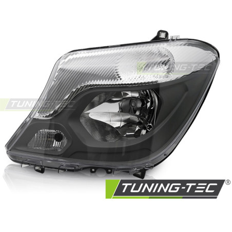 Fari Anteriori Nero per Mercedes-Benz Sprinter W906 2013-2018 (Cod. TT-FME12L)