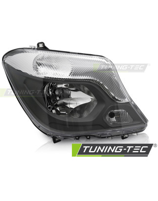 Fari Anteriori Nero per Mercedes-Benz Sprinter W906 2013-2018 (Cod. TT-FME12R)