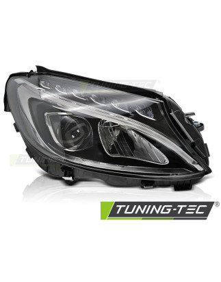 Fari Anteriori LED Nero per Mercedes-Benz W205 2014-2018 (Cod. TT-FME06R)