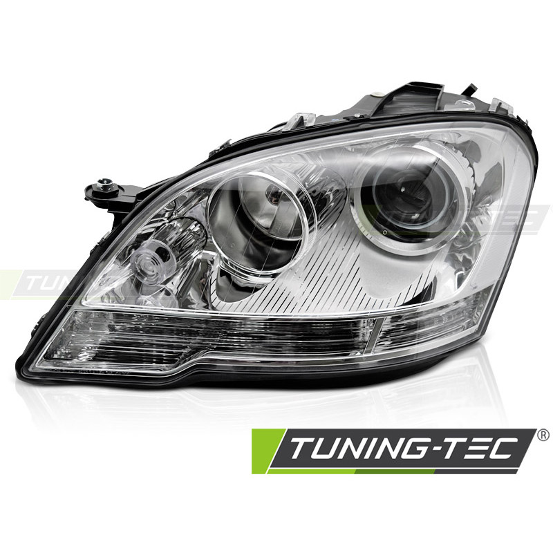 Fari Anteriori Cromato per Mercedes-Benz W164 2009-2011 (Cod. TT-FME11L)